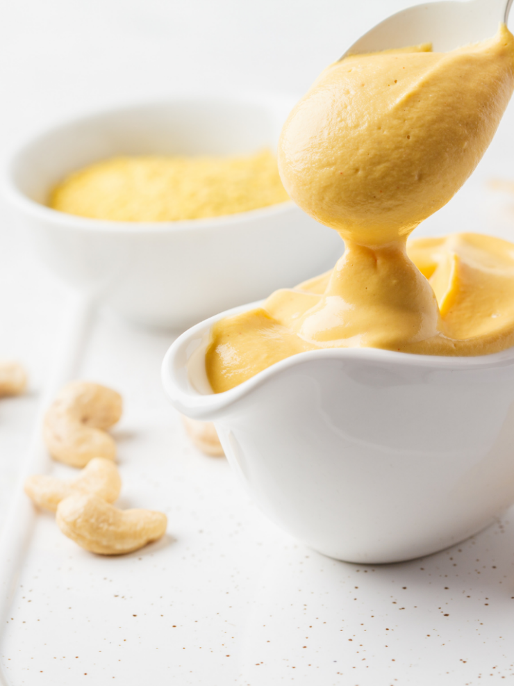 Creamy Cashew Cheese Sauce Roz K Walker