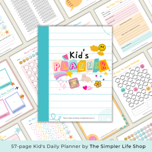 kids daily planner